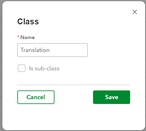 QuickBooks Online - Add Classes 5 image 29