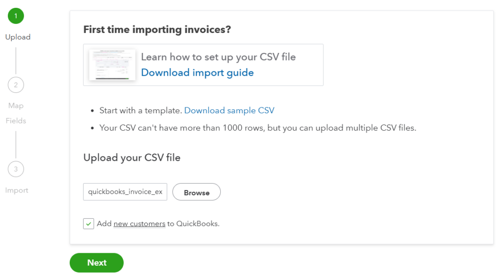 QuickBooks Online - Import Customer Invoices from Usked (No Transaction Pro) 6 image 58
