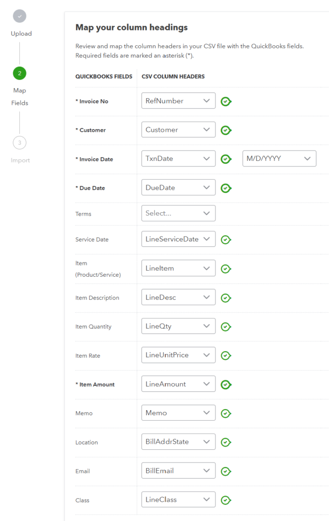 QuickBooks Online - Import Customer Invoices from Usked (No Transaction Pro) 7 image 63